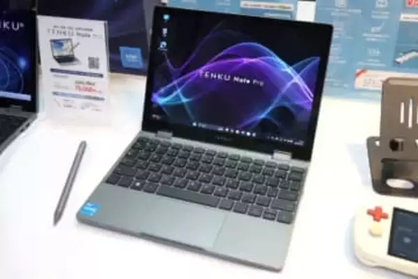 予約価格が安くてムムッ。Core i3-1315Uと3:2液晶搭載の10.51型2in1「TENKU Note Pro」