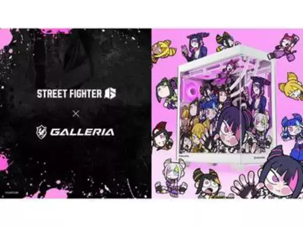 GALLERIA、スト6のイラストをあしらったコラボモデル8機種