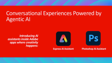 Adobe、Photoshop/Fireflyが自律的にコンテンツを作るエージェント型AIを追加