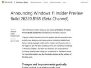 FAT32の2TB対応やセキュアブート確認強化、Windows 11プレビュー版