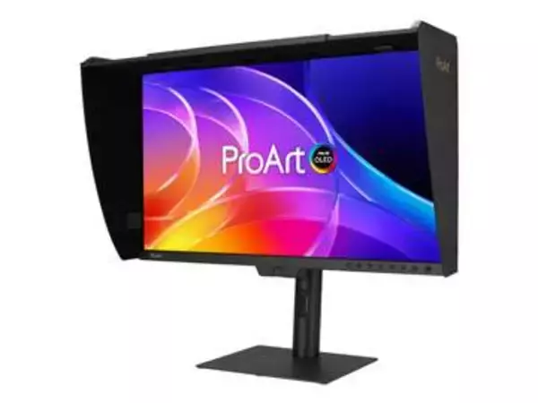 ASUS、12G-SDI対応の26.5型4K有機ELモニター。15.6型モバイルも
