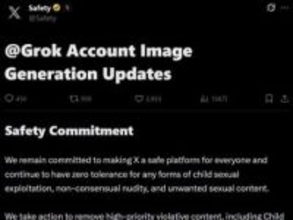 XのAI「Grok」、他人を水着姿に変えられないよう対策。画像編集は有料機能に