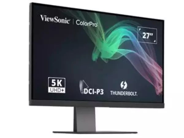 ViewSonic、DCI-P3 99%でThunderbolt 4対応の5Kモニター発売