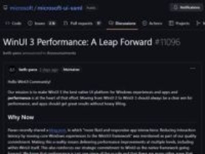 Windows 11のエクスプローラー高速化へ。WinUI 3で処理時間を25%短縮