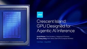 最大480GBのLPDDR5Xを搭載したIntelの新GPU「Crescent Island」の詳細