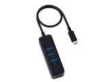 「エレコム、マグネットで固定できるUSB 3.2 Gen 1 Type-Cハブ」の画像1