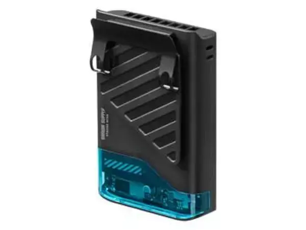 リン酸鉄電池で安全、手ぶらで涼しいウエストファン