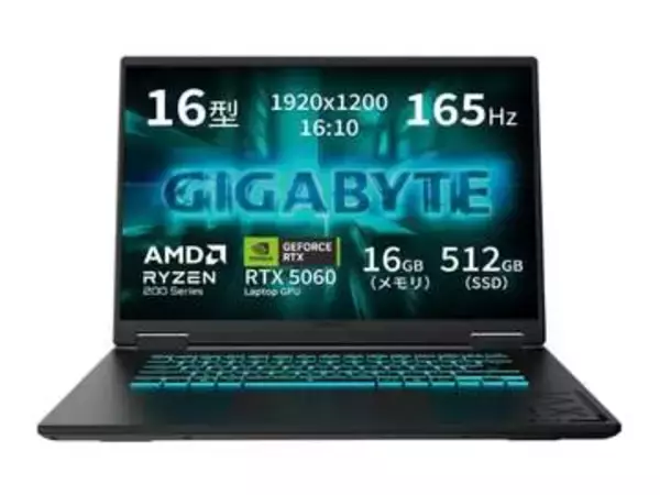 【本日みつけたお買い得品】GeForce RTX 5060搭載ゲーミングノートが5万円オフ