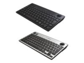 手持ち操作もできるトラックボール付きキーボード、ナカバヤシから