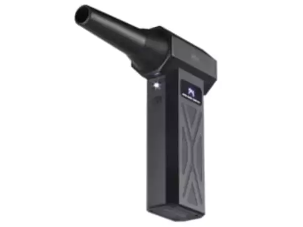 最大風速31m/sの充電式電動エアダスター