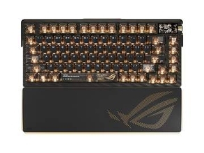 ASUS、24K金メッキを使ったROG 20周年記念ゲーミングキーボード/マウス