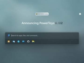 PowerToys 0.102公開。マウス操作の補助機能追加、コマンドパレット改善も