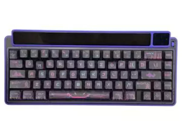 AULA、アニメやGIFを表示できるデュアル画面搭載65%キーボード