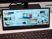 メイン画面の下に置ける、Acer横長12.3型補助モニター「PM131QT」