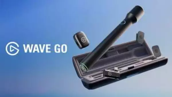 ピンマイクでも手持ちでも使えるElgato初のワイヤレスマイク「Wave Go」