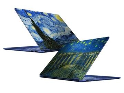 MSI、ゴッホの名画を天板にあしらったCore Ultra X9搭載14型2in1