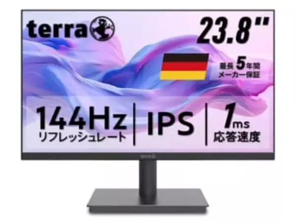 WORTMANN AG、フルHD/144Hz対応23.8型液晶モニターを9,999円で販売