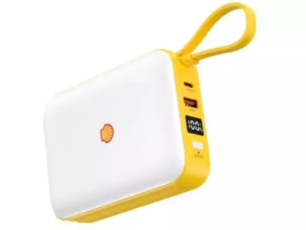 【本日みつけたお買い得品】Shellロゴ入りモバイルバッテリが1,000円引きでオトク