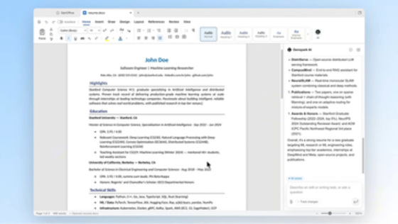AI搭載の無料オフィスアプリ「GenOffice」公開。Word/Excel形式にも対応