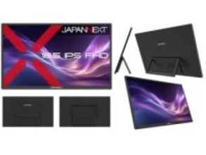 JAPANNEXT、18.5型/13.3型フルHDモバイルモニター2機種