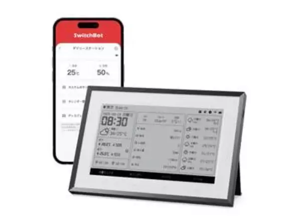 【本日みつけたお買い得品】SwitchBotの多機能ディスプレイが2,400円引き。天気や予定などを表示可能