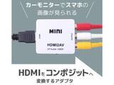「HDMIをコンポジットに変換できるアダプタ、サンコーから」の画像1