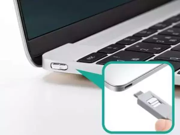 Type-Cポートを物理的にふさぐデータ盗難対策ツール、サンワサプライから