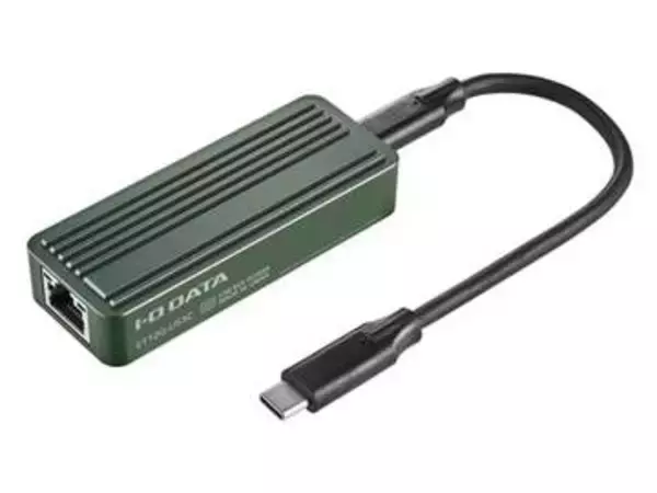 アイ・オー、USB 3.2 Gen 2x2接続の10Gigabit Ethernetアダプタ