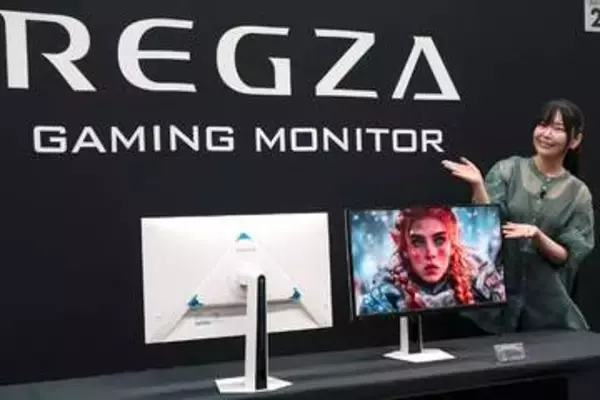 REGZA、27型WQHDゲーミングモニターに新色のホワイト