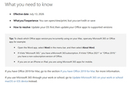 「Office 2019 for Mac」が“詰み”。7月13日から編集不可に