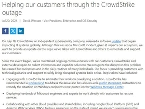 CrowdStrikeのブルスク障害は850万台のPCで発生。医療や航空にも影響