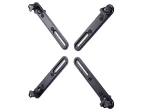 VESA非対応モニターをアームに取り付けられるようにするホルダー