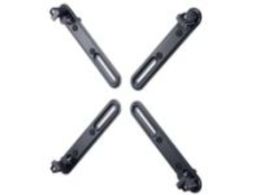 VESA非対応モニターをアームに取り付けられるようにするホルダー