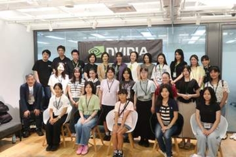 中高生女子17名がNVIDIAのオフィスに潜入！就職後必要なのは意外にも○○○○力だ？