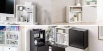 いい感じの棚を自作する。12種の組み合わせ自由なキューブ型収納、サンワから