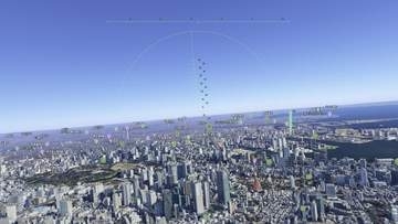 3Dの地球を自由に飛べる。Web版Google Earthにフライトシミュレータ追加