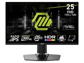 MSI、300Hz対応のeスポーツ向け24.5型ゲーミングモニター