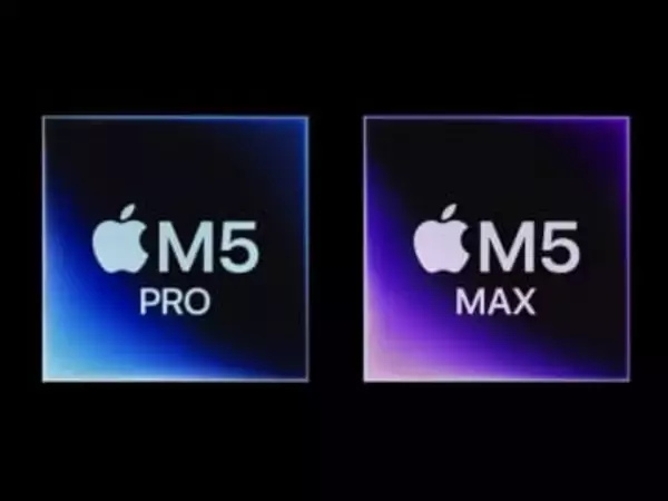 Apple、AI向けGPU演算4倍超の「M5 Pro」「M5 Max」発表