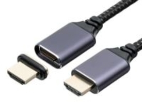 サンワサプライ、マグネット着脱式で8K/48Gbps対応のHDMIケーブル