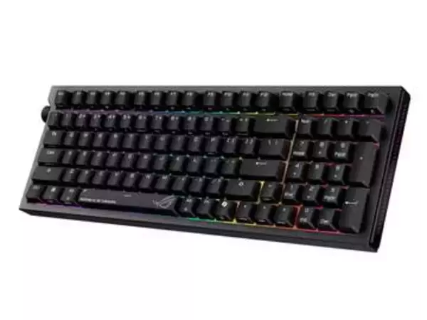 ASUS、カスタマイズ対応やラピッドトリガー搭載などゲーミングキーボード2機種