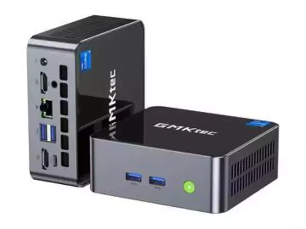 GMKtec、3画面出力対応のCore i5-13500H搭載ミニPC