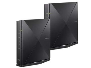 【本日みつけたお買い得品】NECのWi-Fi 6ルーターとメッシュ中継器セットが約5千円引き