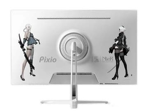 あの「NieR」が背面に……！Pixioが限定デザインのゲーミングモニター発売