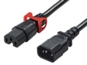 Ciscoサーバーなどに対応、抜け防止ロック装備の電源コード