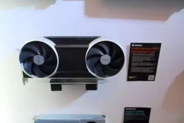 新設計のGeForce RTX 5090やOLEDゲーミングモニターなど、GIGABYTEが展示