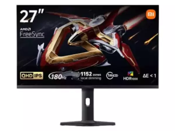 Xiaomi、ミニLED採用27型WQHDゲーミングモニターを早割4万4,980円で発売