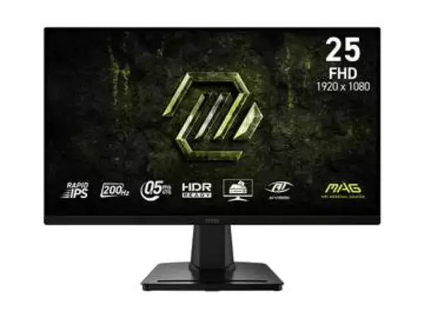 MSI、200Hz/フルHD対応の24.5型ゲーミングモニターなど2機種