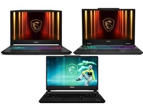 MSI、RTX 50/40搭載の15.6型ゲーミングノート3機種