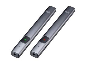 サンワサプライ、約40gの軽量なUSB充電式レーザーポインター2種