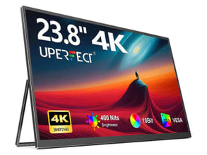 【本日みつけたお買い得品】23.8型の大きな4Kモバイルモニターが1万7,881円引き